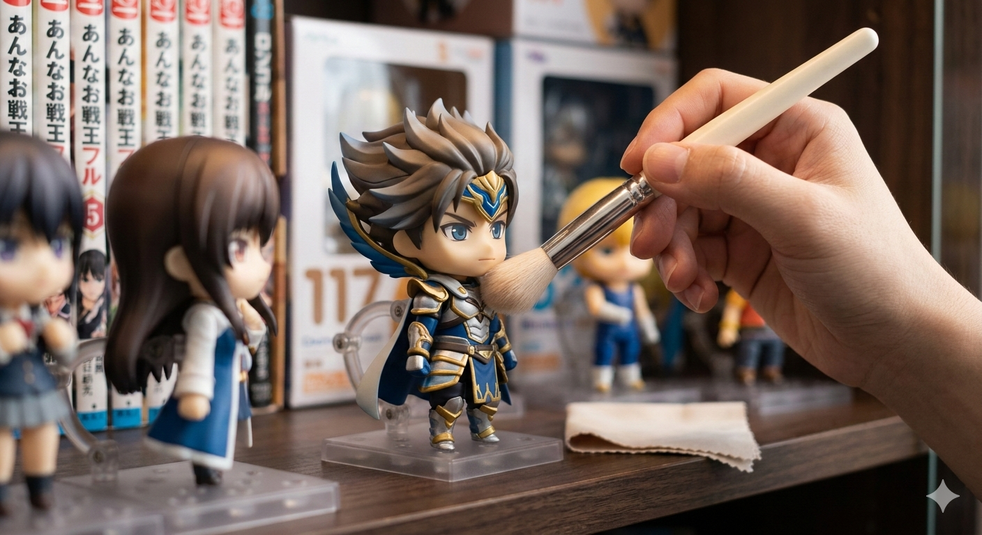 Nettoyage : Comment dépoussiérer vos figurines sans les abimer ?