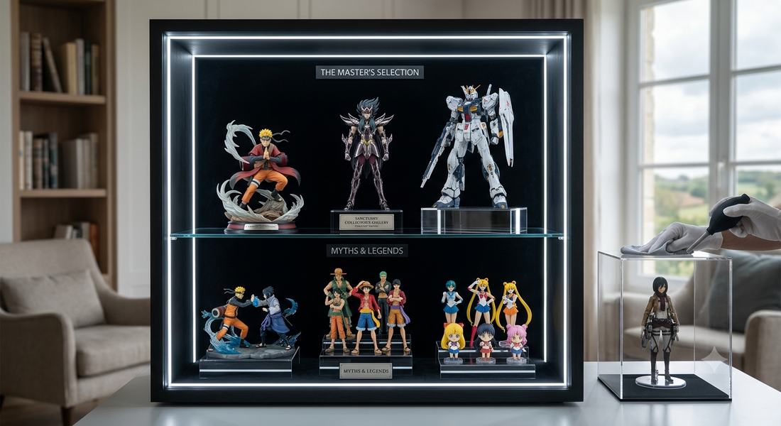 L'art du Display : Comment mettre en valeur et protéger sa collection de figurines chez soi ?