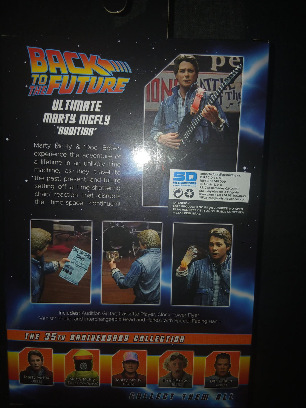Figurine Retour Vers Le Futur Ultimate Marty Mcfly 1985 18cm