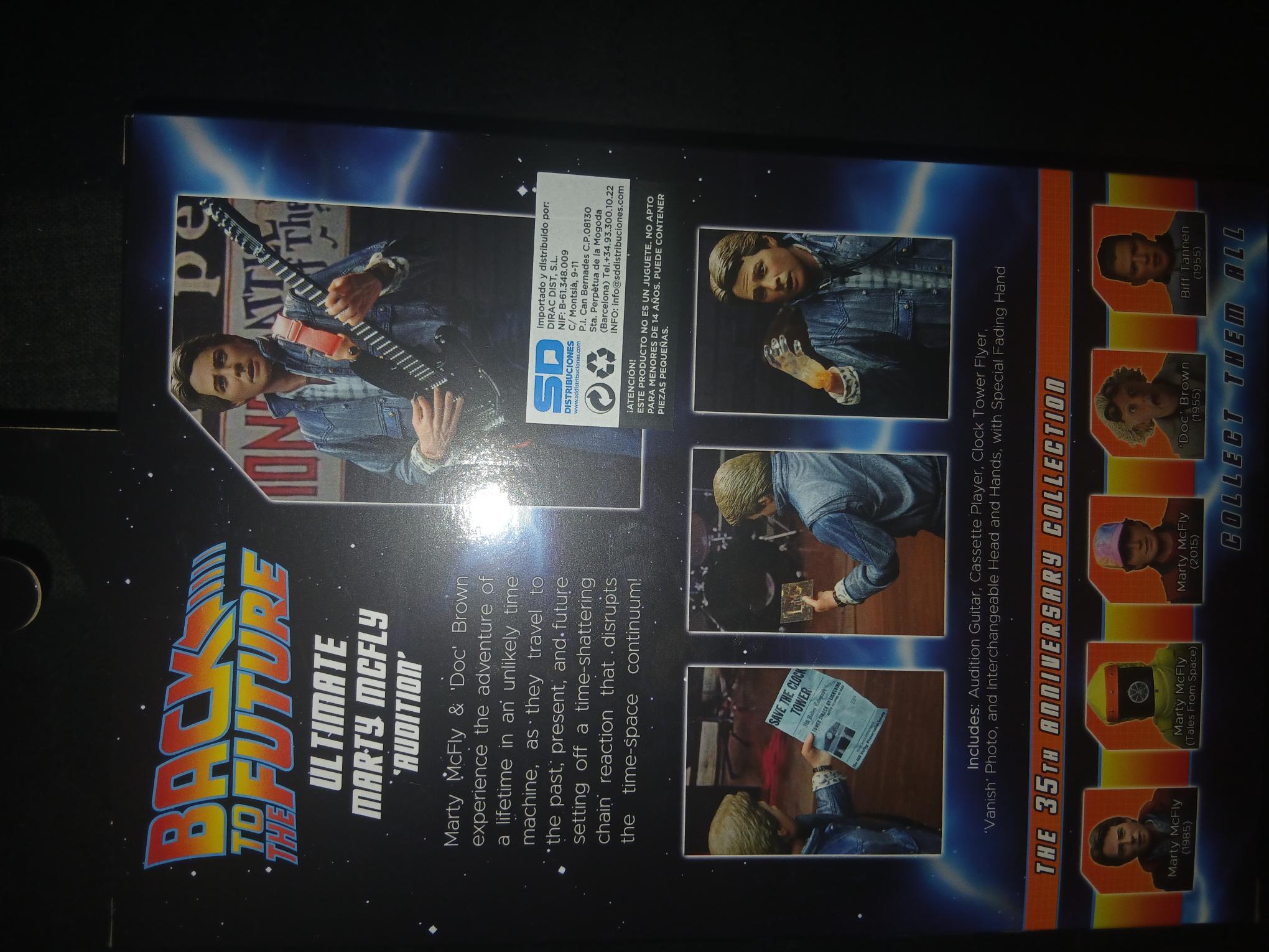 Figurine Retour Vers Le Futur Ultimate Marty Mcfly 1985 18cm