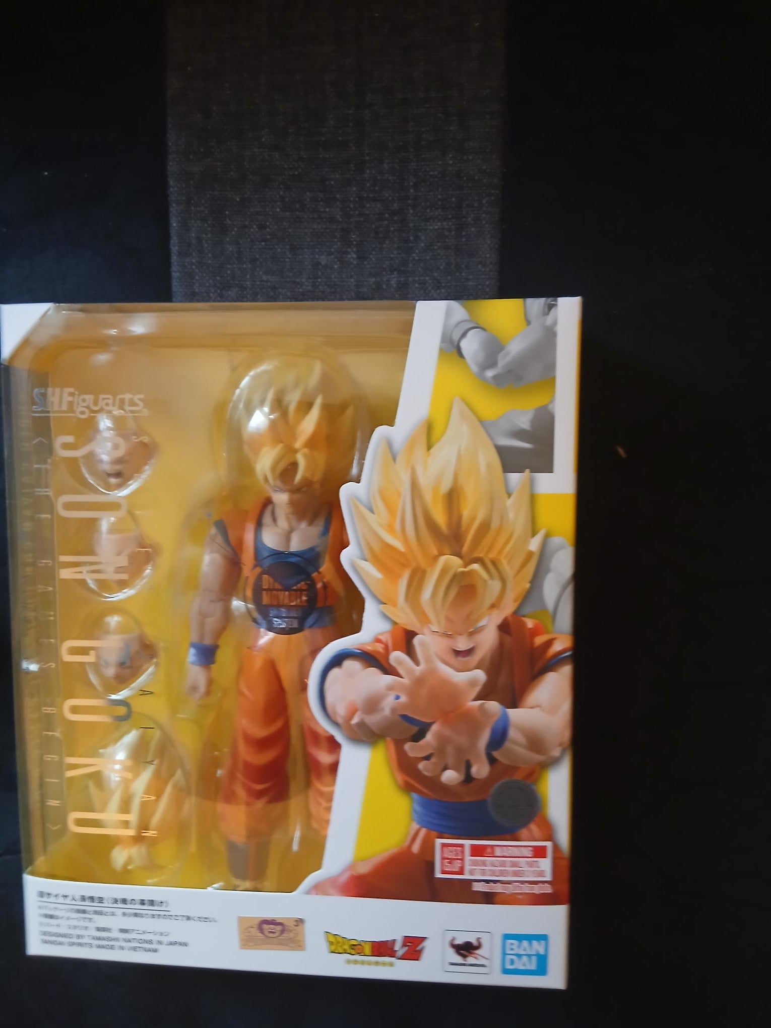 Dragon Ball Z figurine S.H.Figuarts Super Saiyan Son Goku The Games Begin Ver. 15 cm