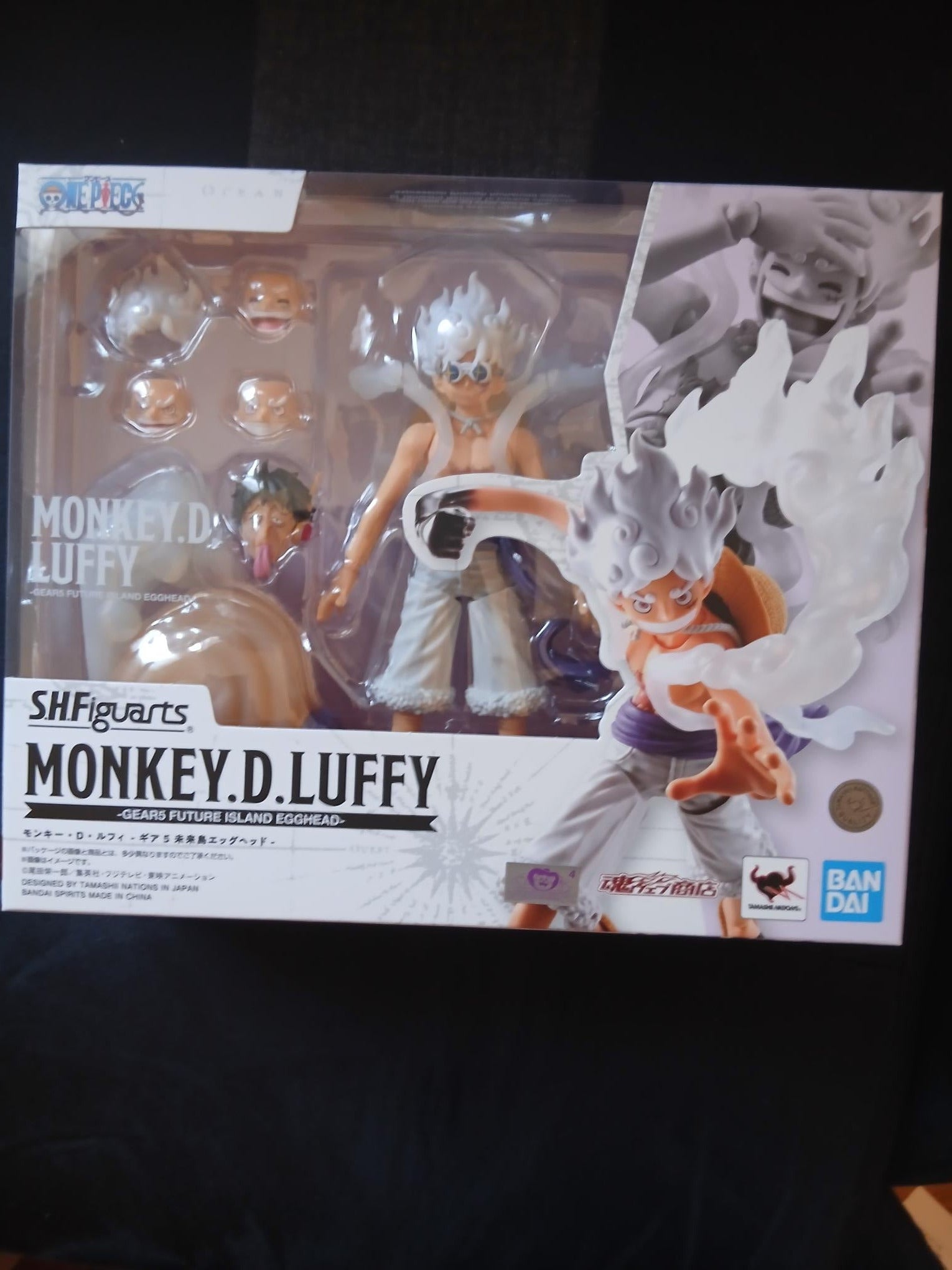 One Piece figurine S.H.Figuarts Monkey D. Luffy Gear 5 -Future Island Egghead- 15 cm