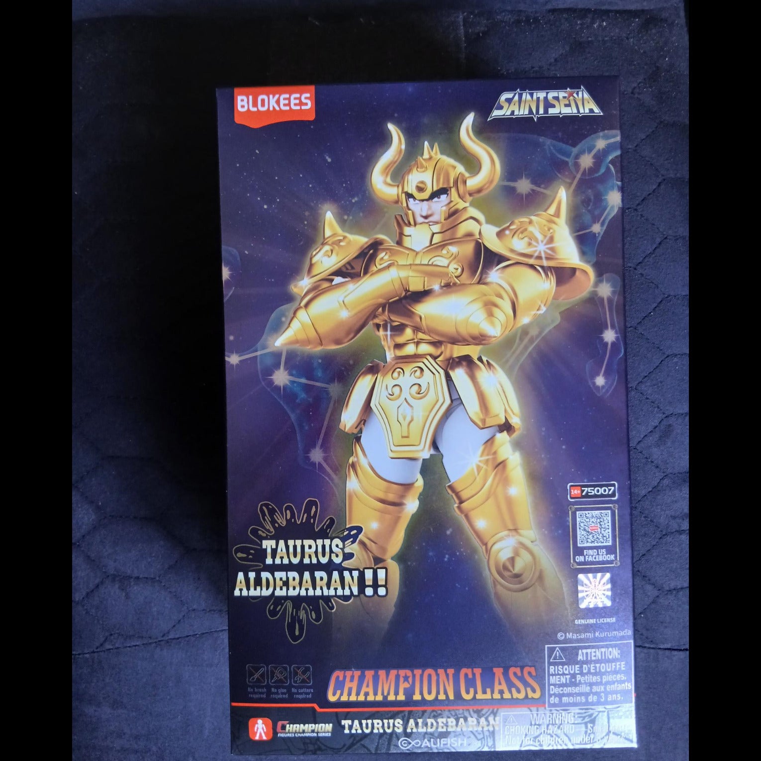 figurine blokees saint seiya aldebaran taureau