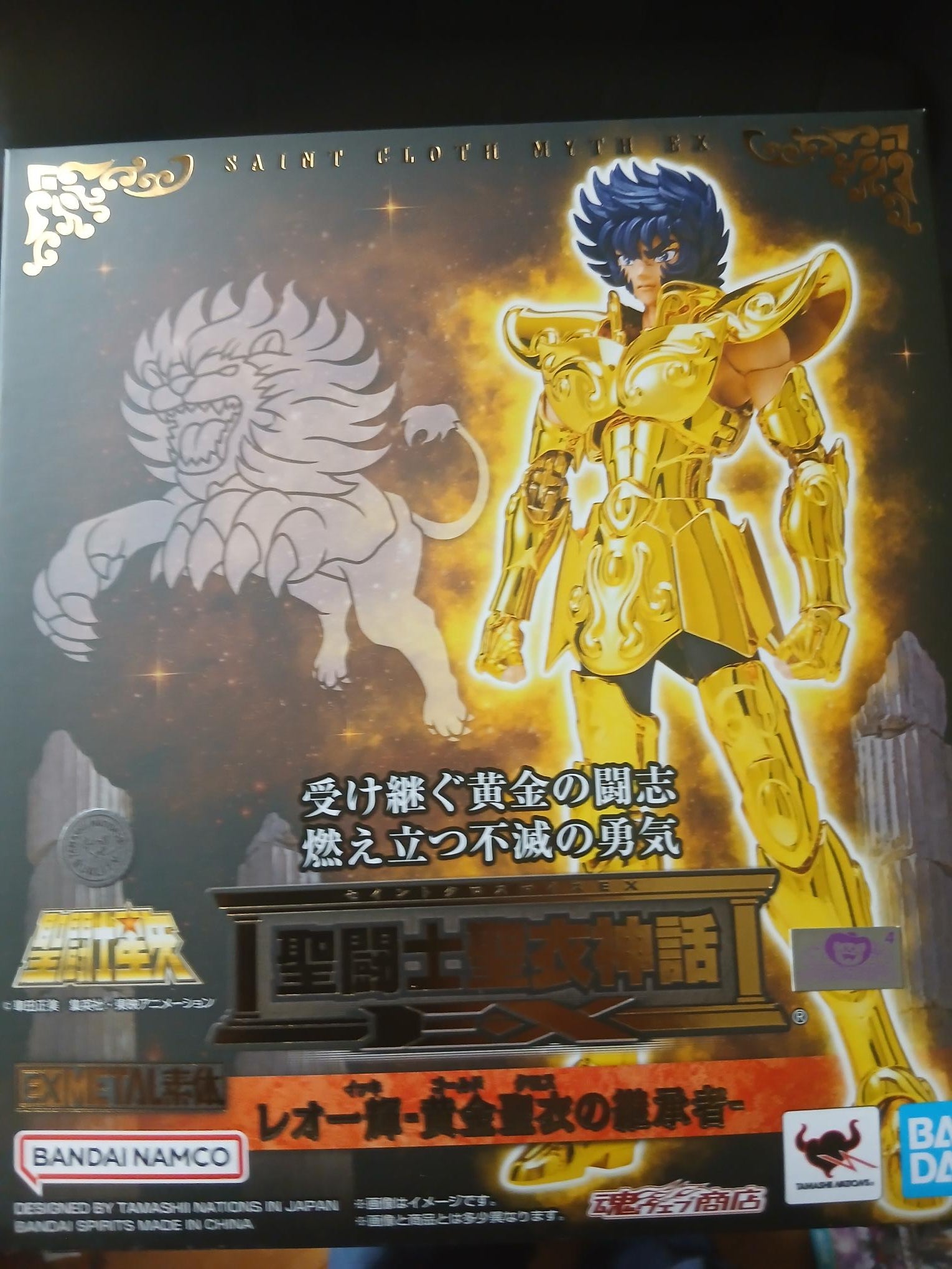Saint Seiya figurine Saint Cloth Myth Ex Leo Ikki Inheritor of the Gold Myth 17 cm