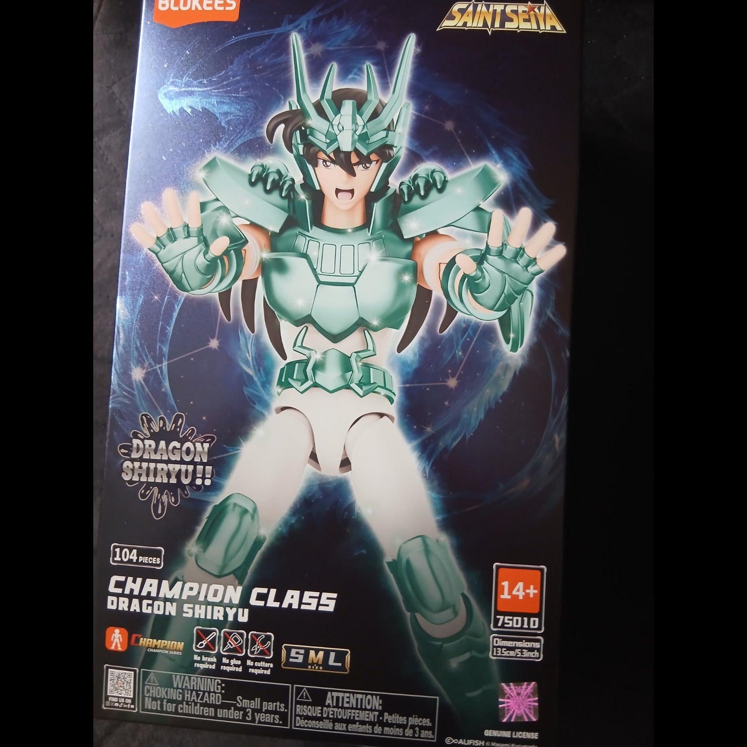Saint Seiya Blokees Champion Class Dragon Shiryu