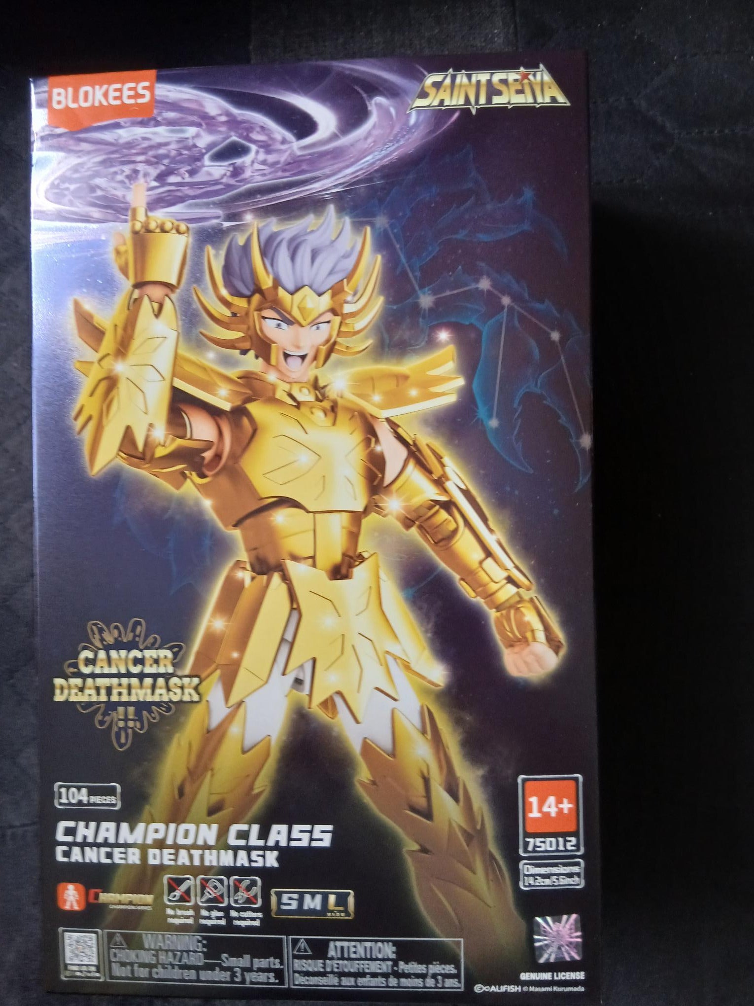 Saint Seiya Blokees Champion Class Cancer Deathmask