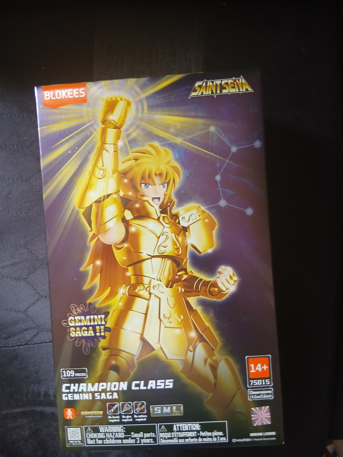 Saint Seiya Blokees Champion Class Gemini Saga