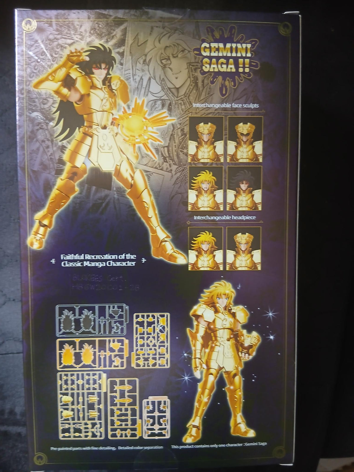 Saint Seiya Blokees Champion Class Gemini Saga