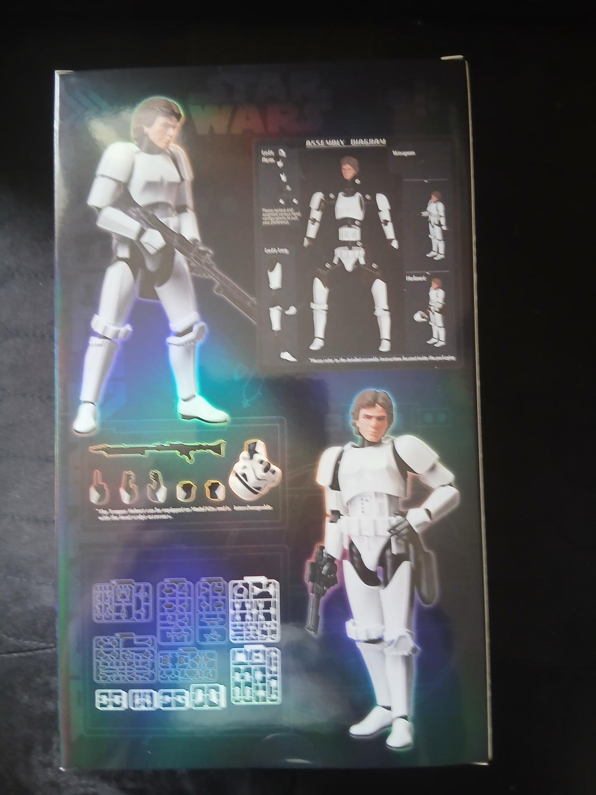 Star Wars Blokees Champion Class 03 Han Solo Stormtrooper Disguise Version
