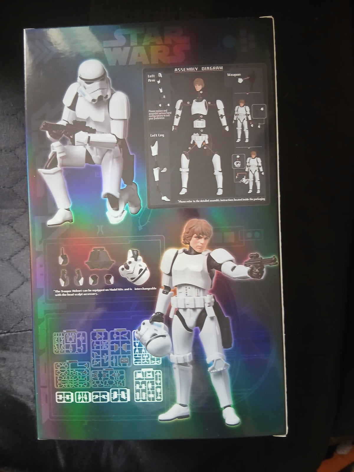 Star Wars Blokees Champion Class 04 Luke Skywalker Stormtrooper Disguise Version