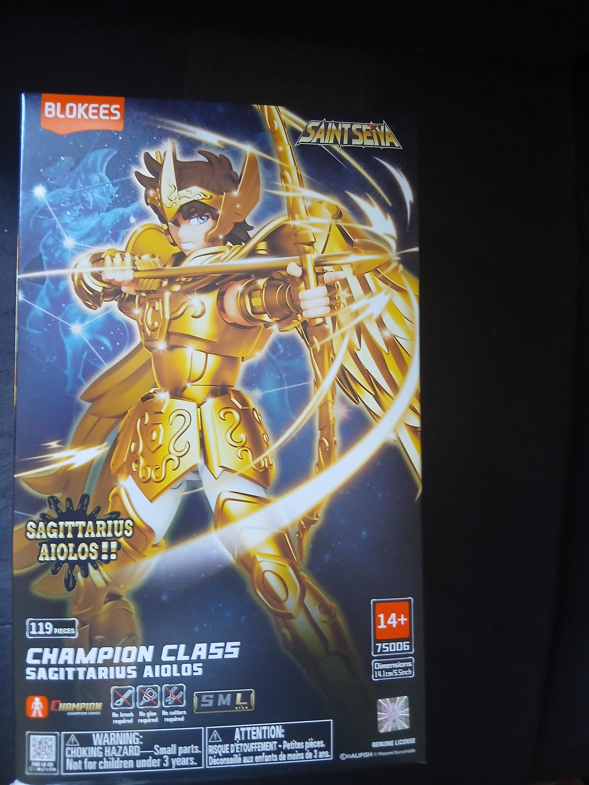 Saint Seiya Blokees Champion Class Sagittarius Aiolos