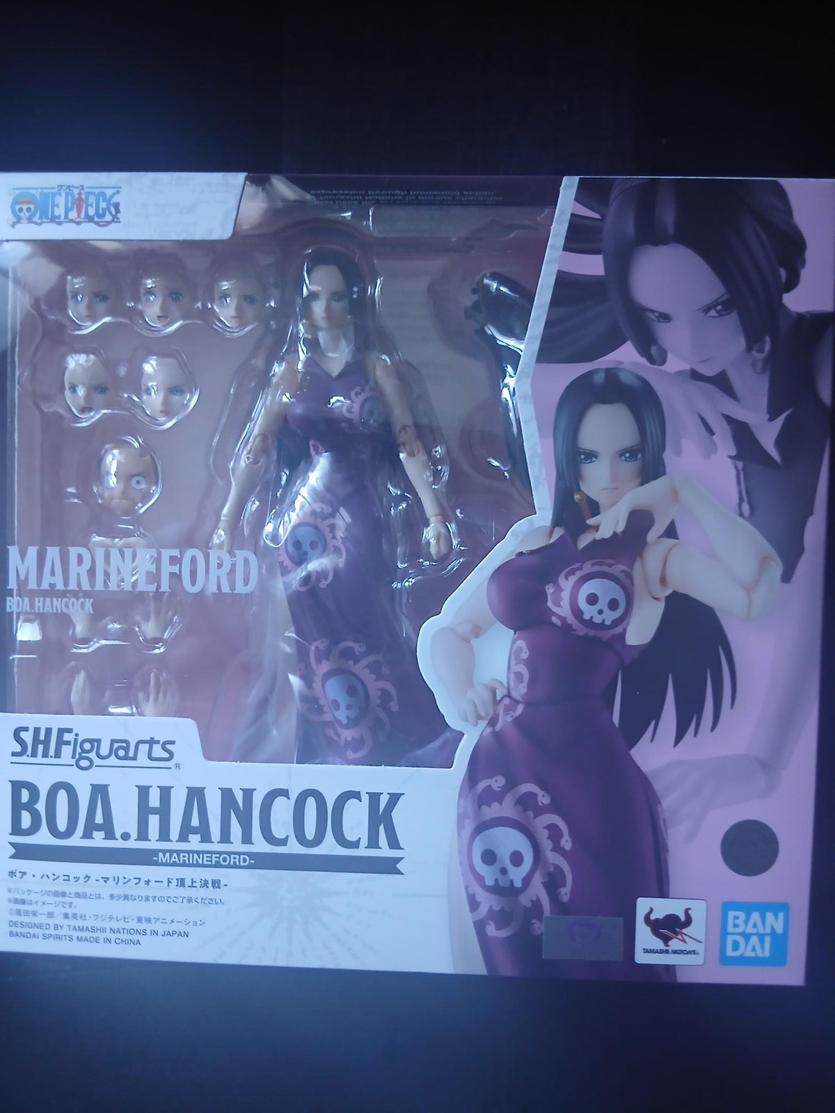 One Piece figurine S.H.Figuarts Boa Hancock -Marineford- 16 cm