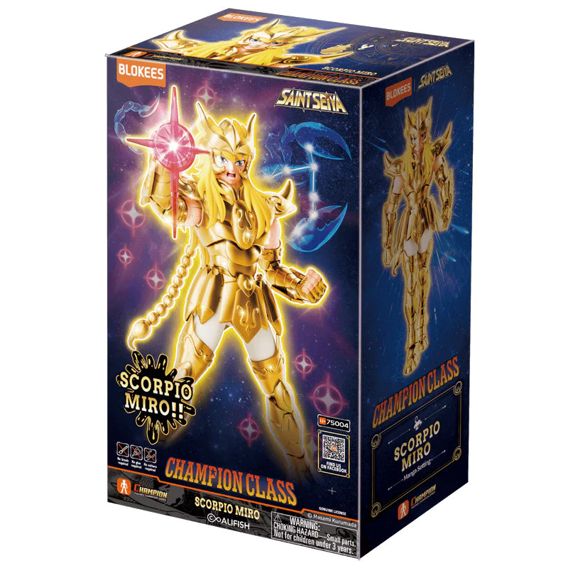 Maquette Blokees&nbsp;Saint Seiya : Milo Scorpion