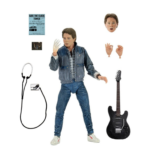 Figurine Retour Vers Le Futur Ultimate Marty Mcfly 1985 18cm