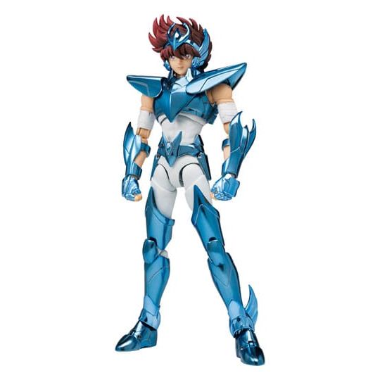 Figurine de collection articulée en armure bleue, exclusive Sanctuary Collector.