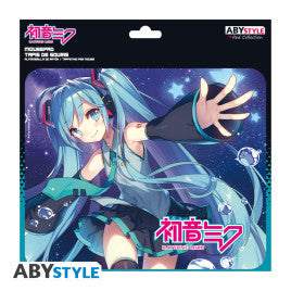 Tapis de souris souple Hatsune Miku, design coloré, licence officielle ABYSTYLE, collection Sanctuary Collector