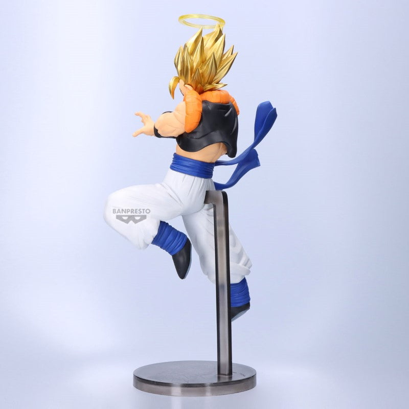 Figurine Banpresto DBZ Dragon Ball Z Dokkan Battle 10Th Anniv Super Gogeta 19cm