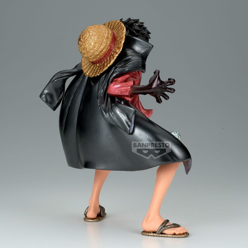 Figurine de collection Banpresto, personnage en cape noire et chapeau de paille, exclusive Sanctuary Collector